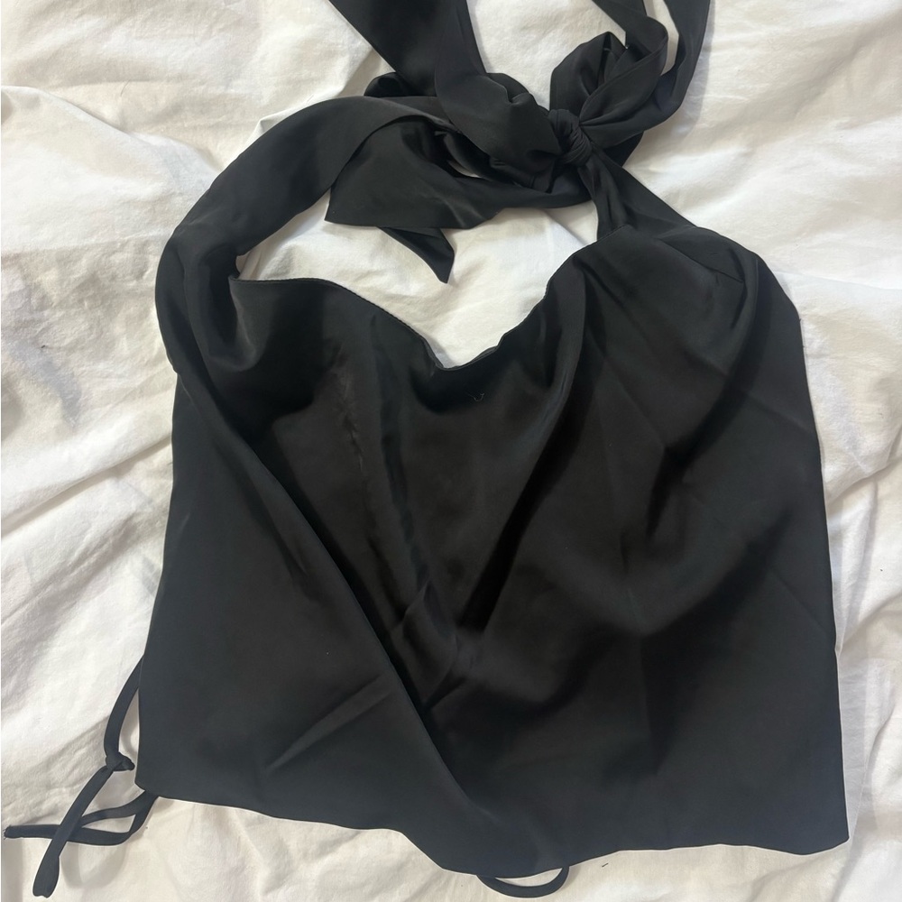 NWT- REVOLVE Elegant Black Camisole - Picture 3 of 6